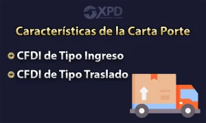 Camión de transporte de mercancía naranja - Expide Tu Factura
